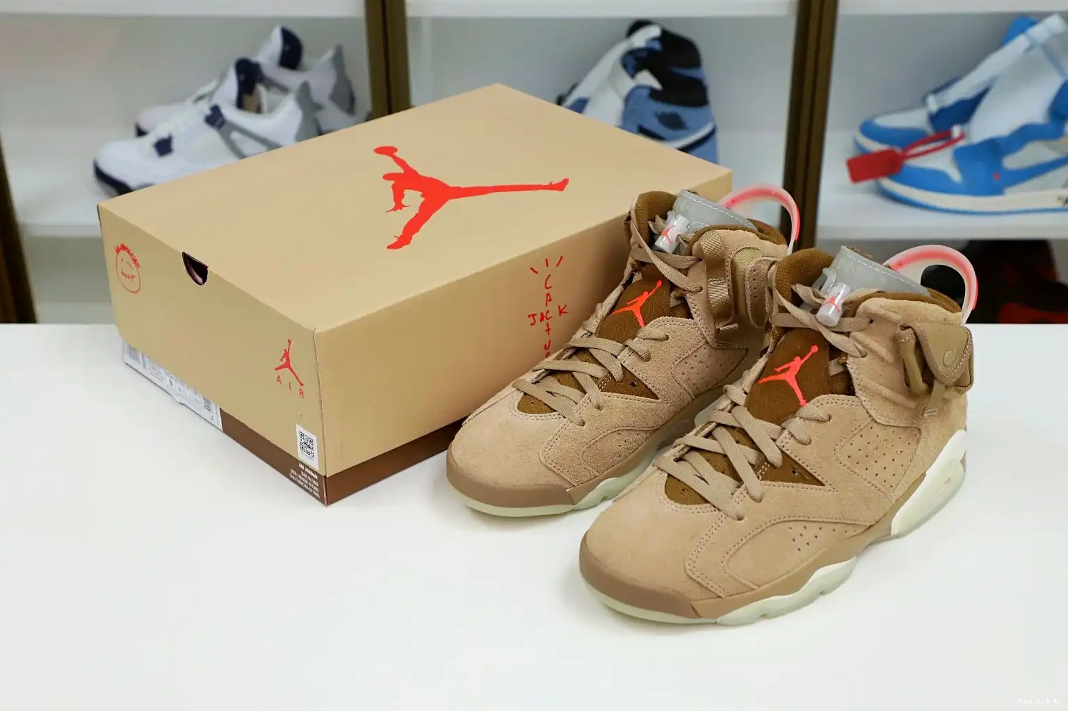 Travis x Jordan 6 Retro Kimikick Air Scott  SP 0814